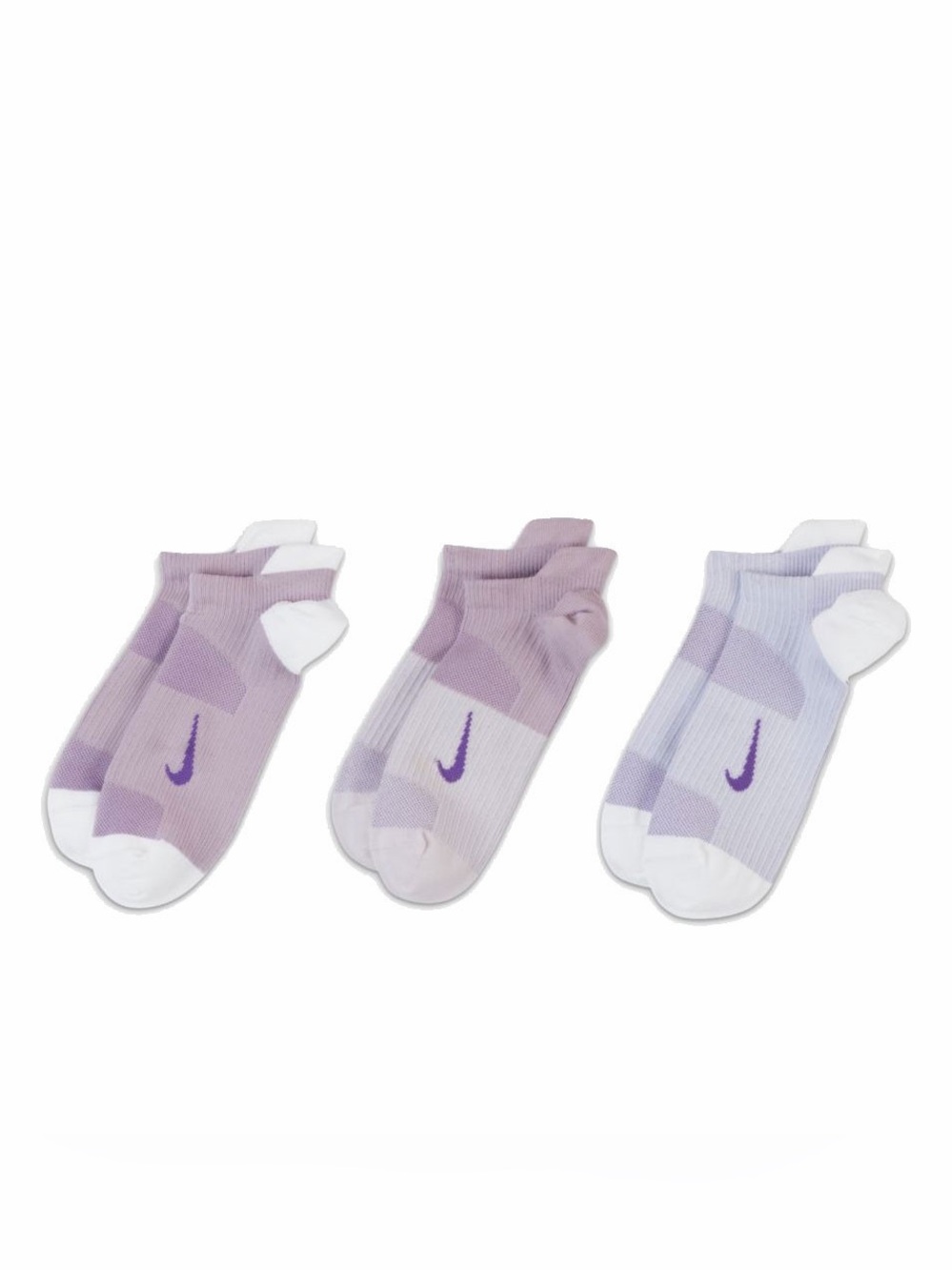 NIKE | 3 Pair Running Blister Tab No Show Socks SZ - S